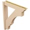 Ekena Millwork 6-in W x 32-in D x 38-in H Balboa Trad Rough Cedar Woodgrain TimberThane Outlooker, Primed Tan OUTUR060X32X38BOA04RCPR - alternate 6